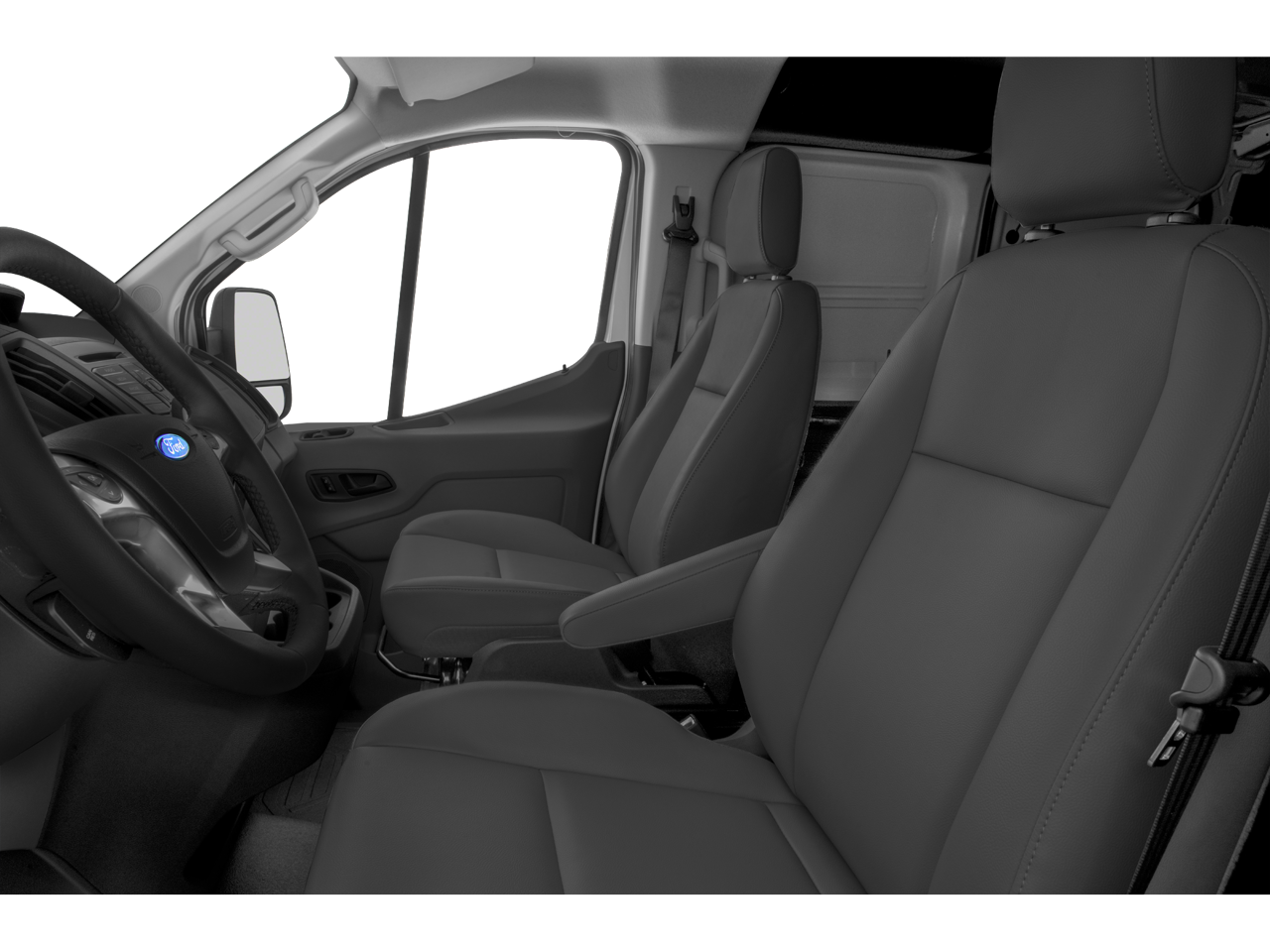 2015 Ford Transit Cargo Van T-250 130" Low Rf 9000 GVWR Swing-Out RH Dr