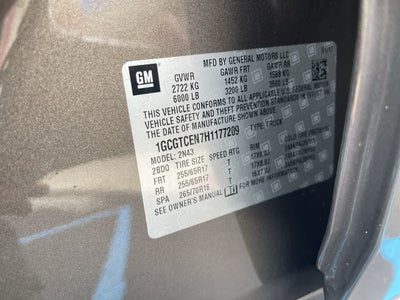 2017 Chevrolet Colorado 4WD LT