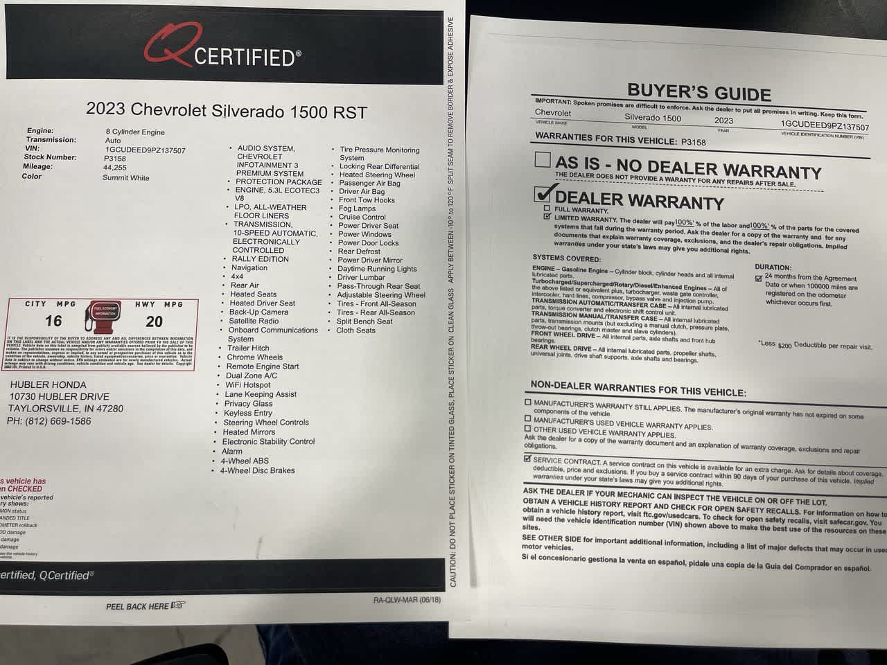 2023 Chevrolet Silverado 1500 RST