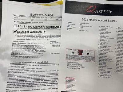 2024 Honda Accord Sport-L