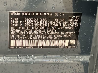 2024 Honda HR-V LX