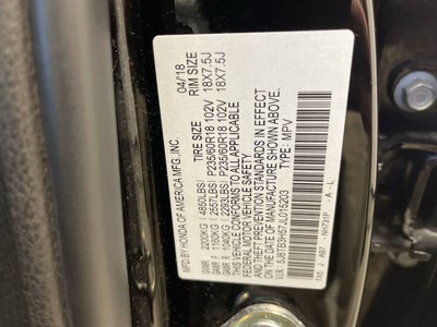 2018 Acura RDX w/Technology Pkg