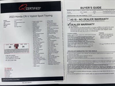 2023 Honda CR-V Hybrid Sport Touring