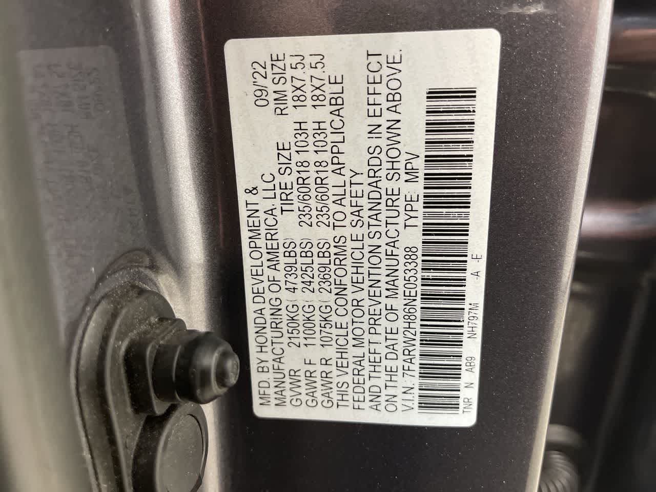 2022 Honda CR-V EX-L