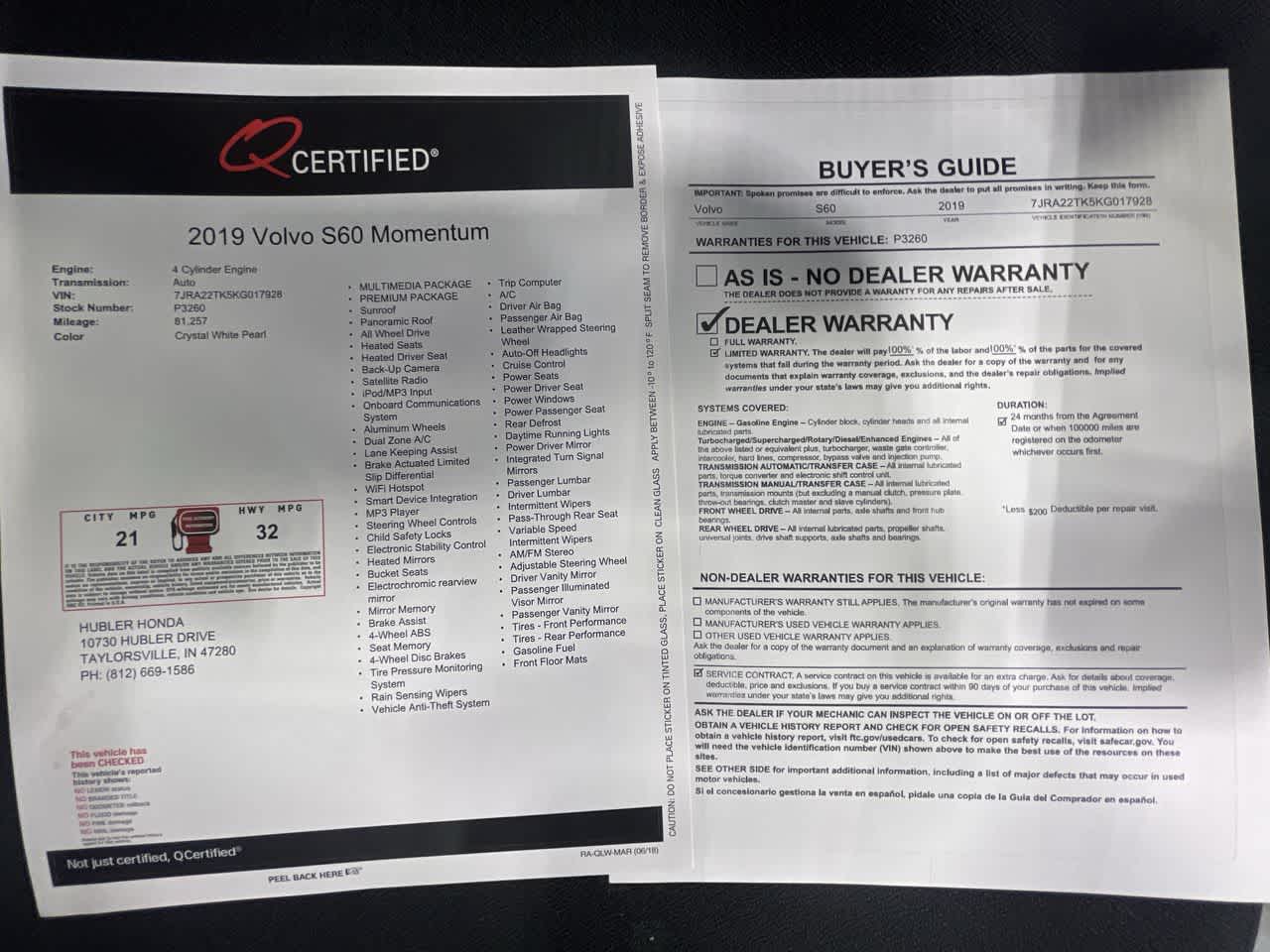 2019 Volvo S60 Momentum
