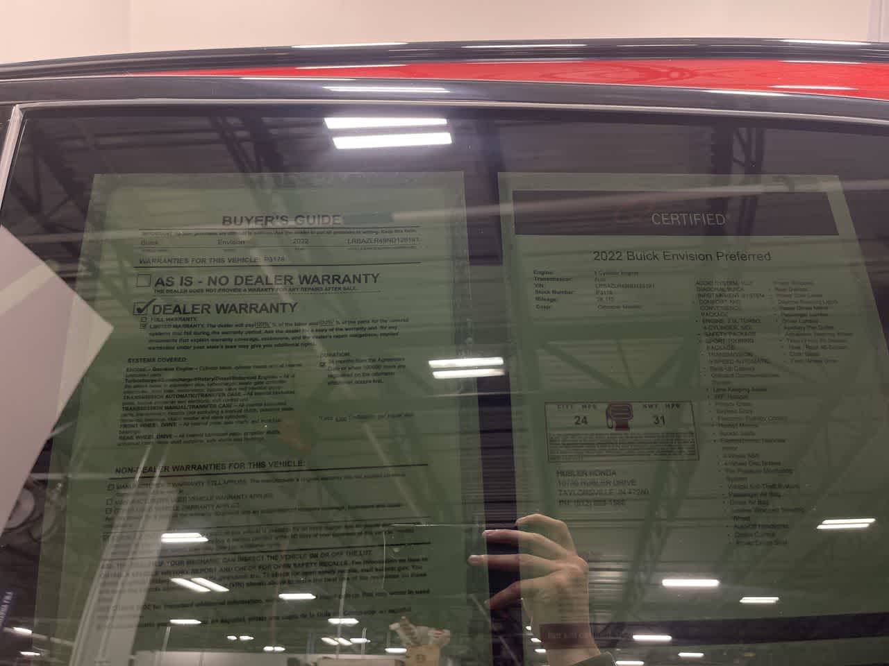 2022 Buick Envision Preferred