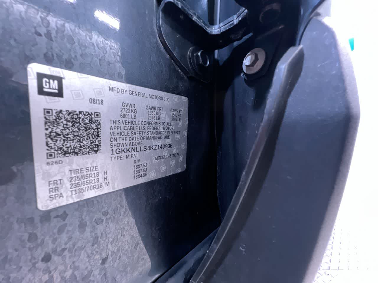 2019 GMC Acadia SLE
