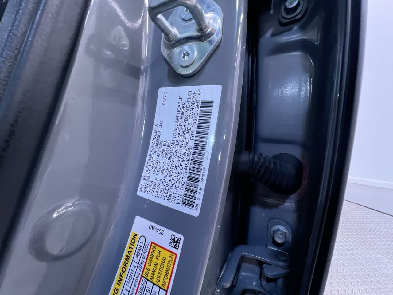 2025 Honda Accord Sedan SE