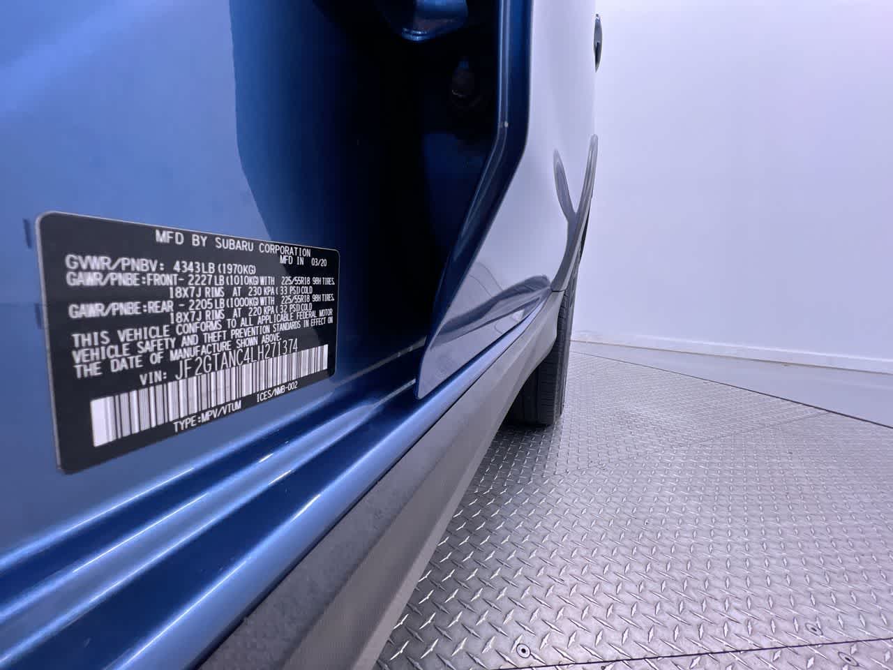 2020 Subaru Crosstrek Limited
