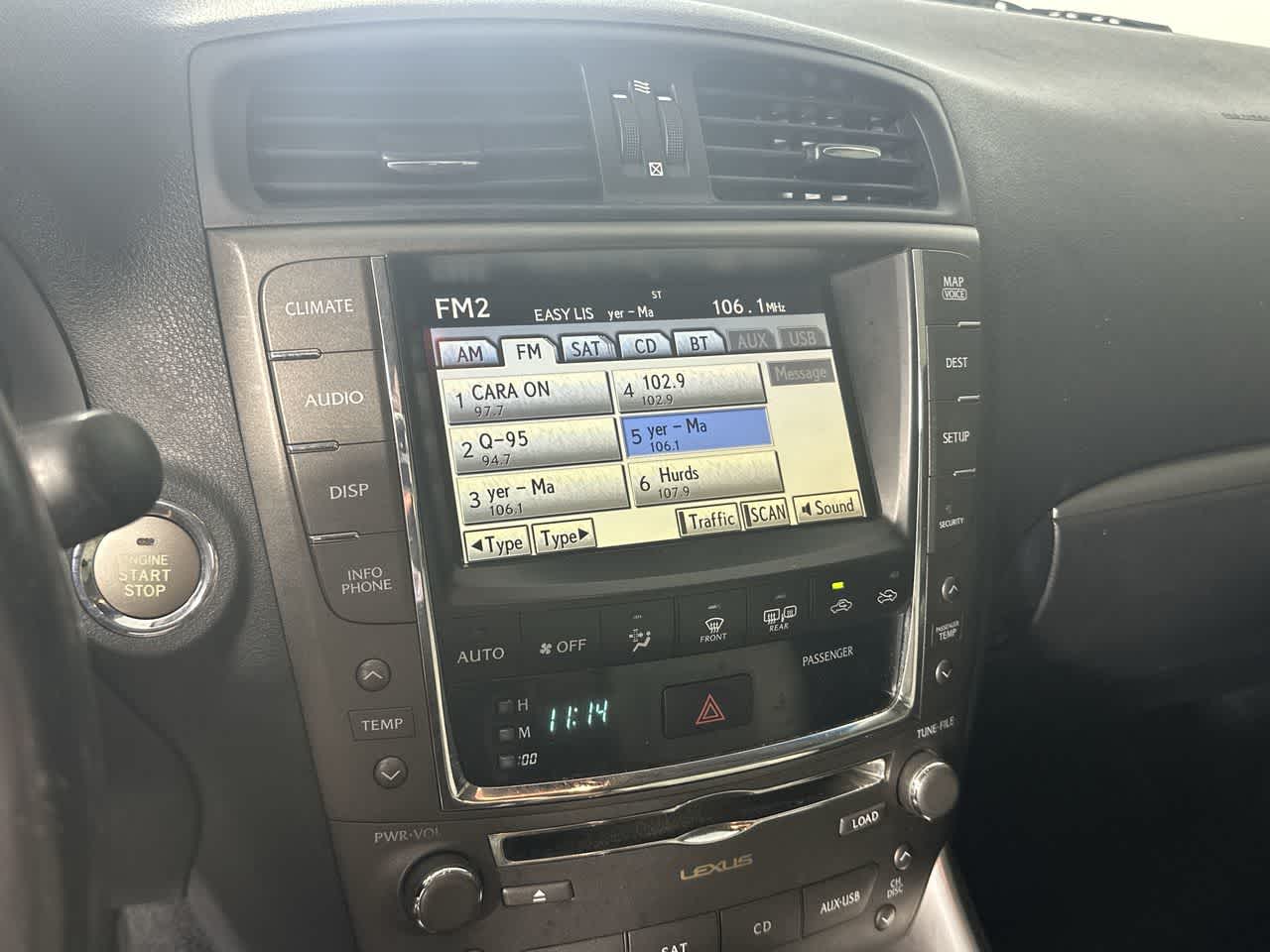 2011 Lexus IS 250C 2dr Conv Auto
