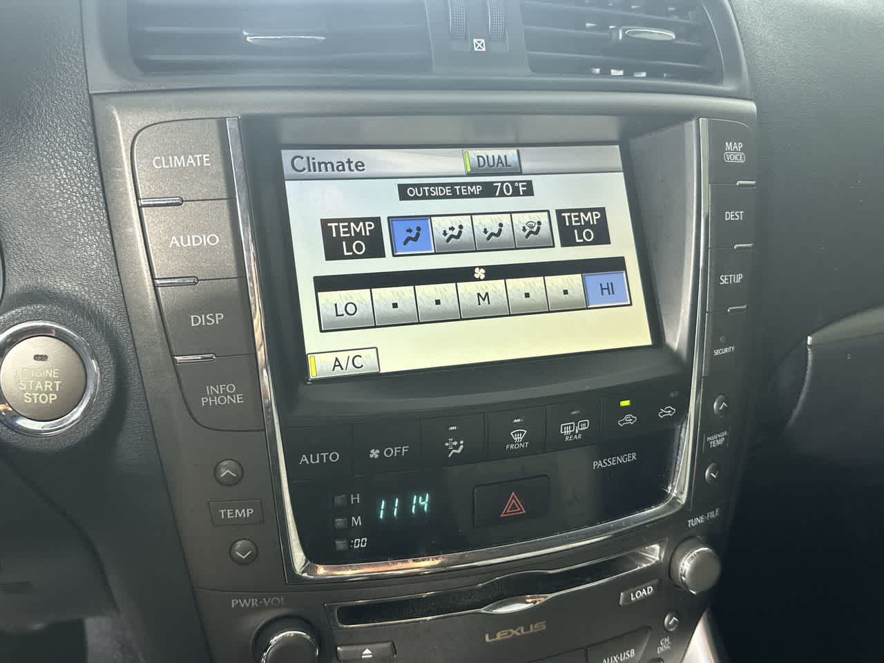 2011 Lexus IS 250C 2dr Conv Auto