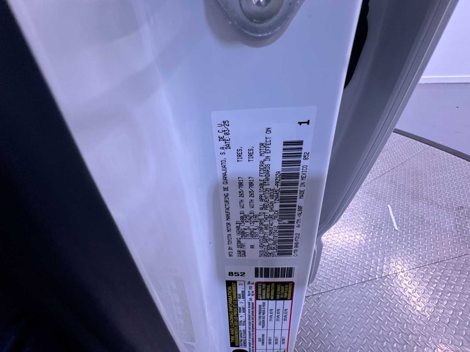 2025 Toyota Tacoma TRD Off Road