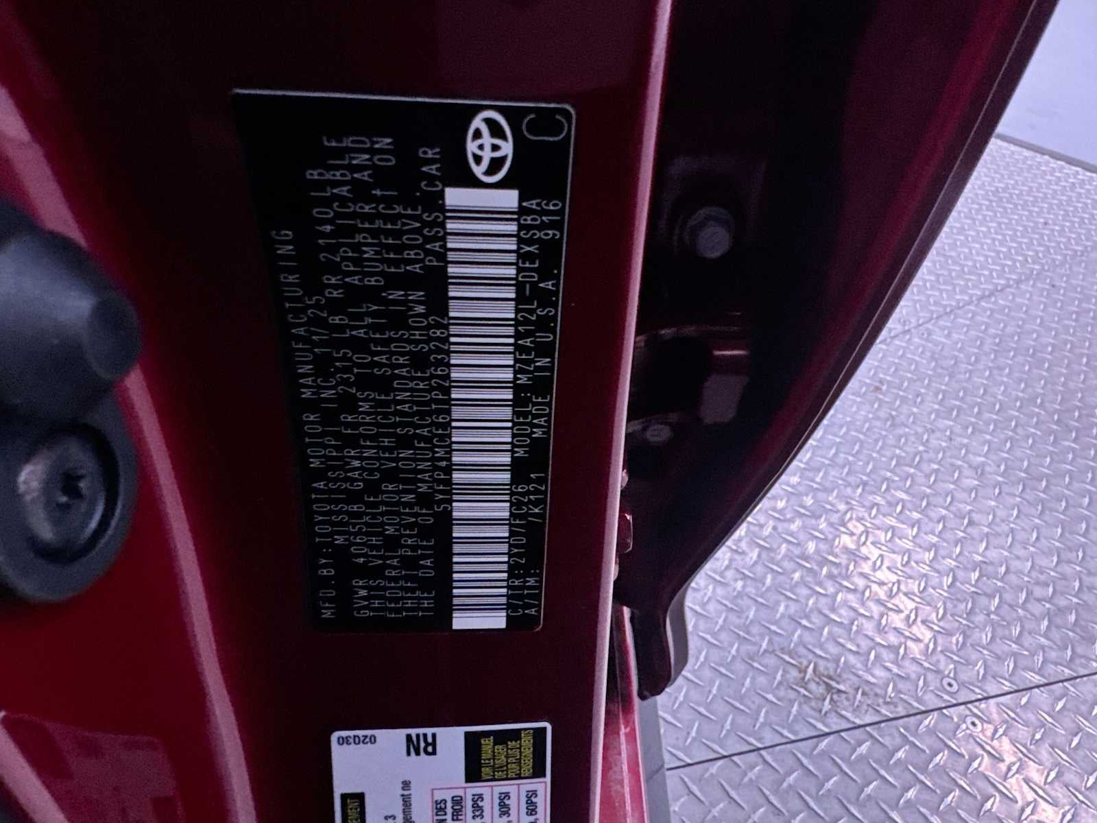 2026 Toyota Corolla SE