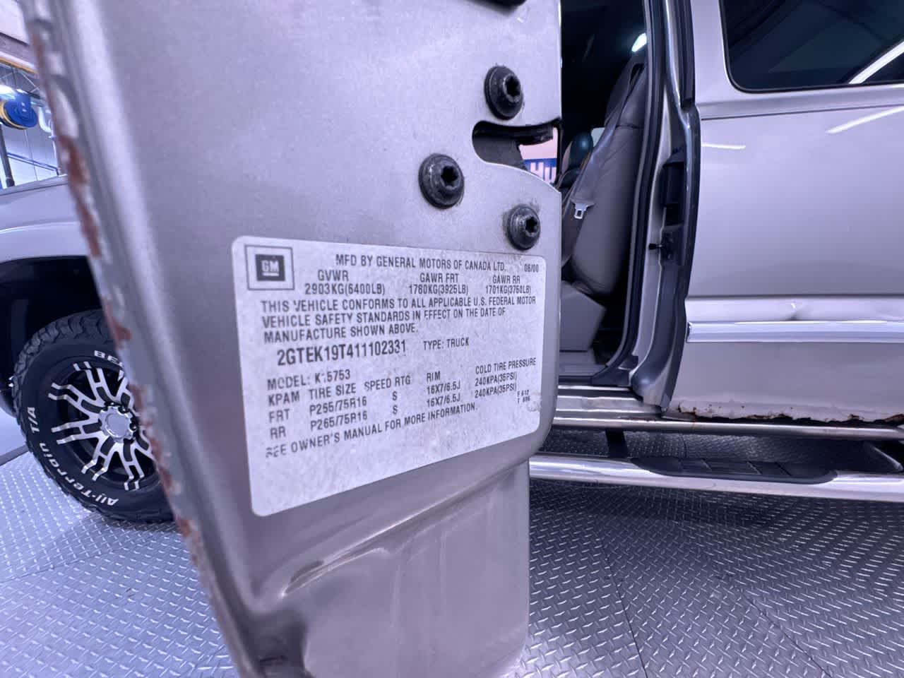 2001 GMC Sierra 1500 SLE