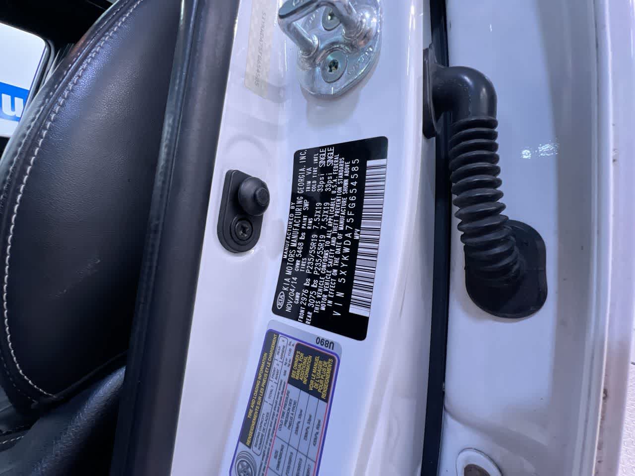 2015 Kia Sorento SX Limited