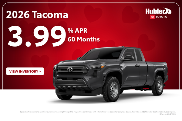 Tacoma 3.99 APR
