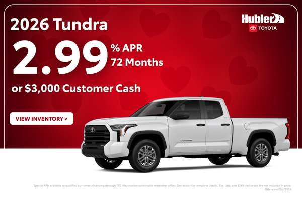 Tundra 2.99 APR