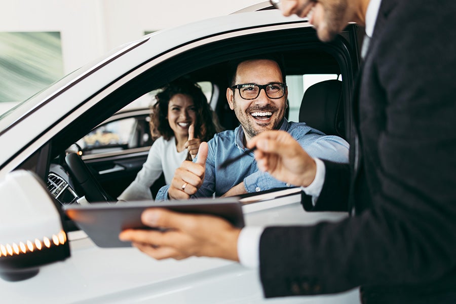 financing deal in a car